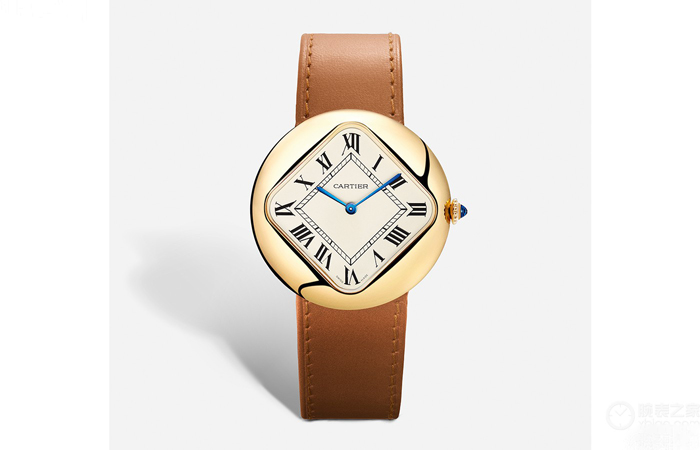 卡地亞Pebble-Shaped鵝卵石造型腕表